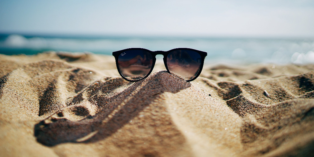 Gafas de sol, ola de calor